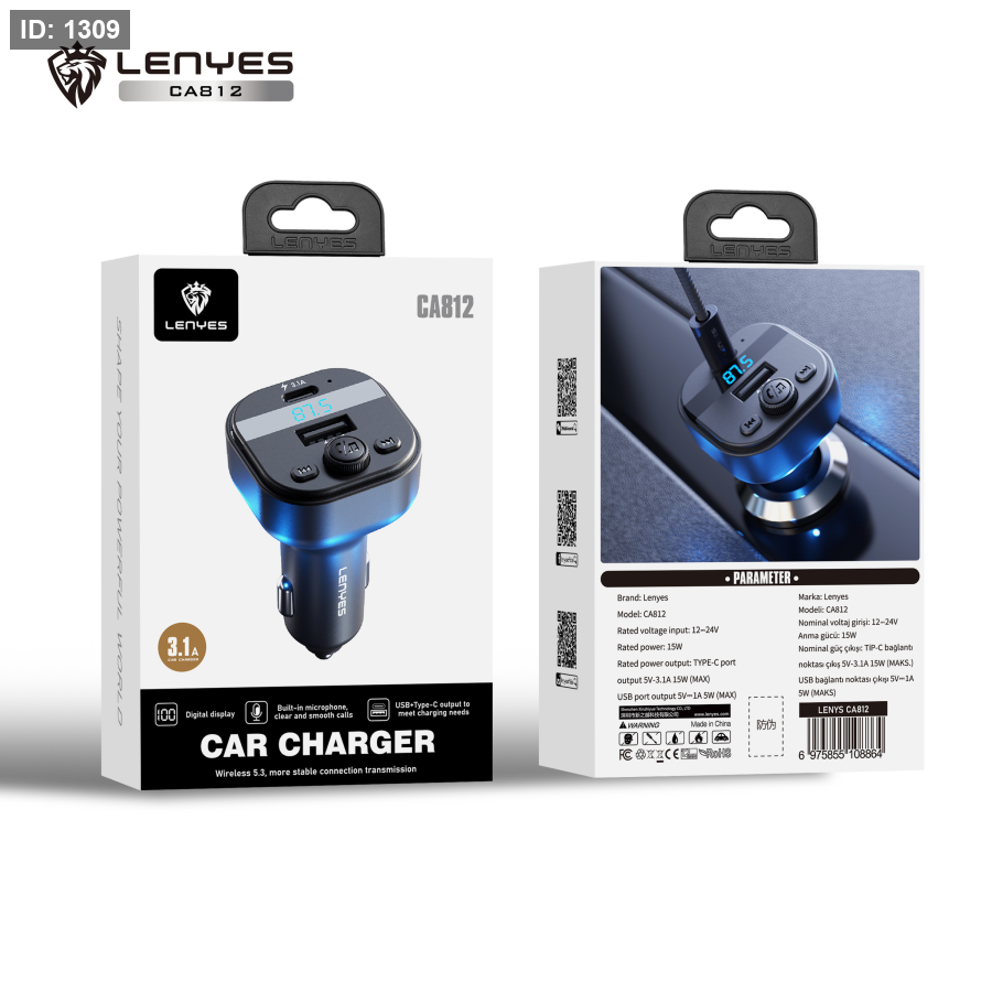 CAR BLUTOTH & CHARGER